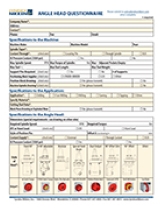 Angle Head Questionnaire Form